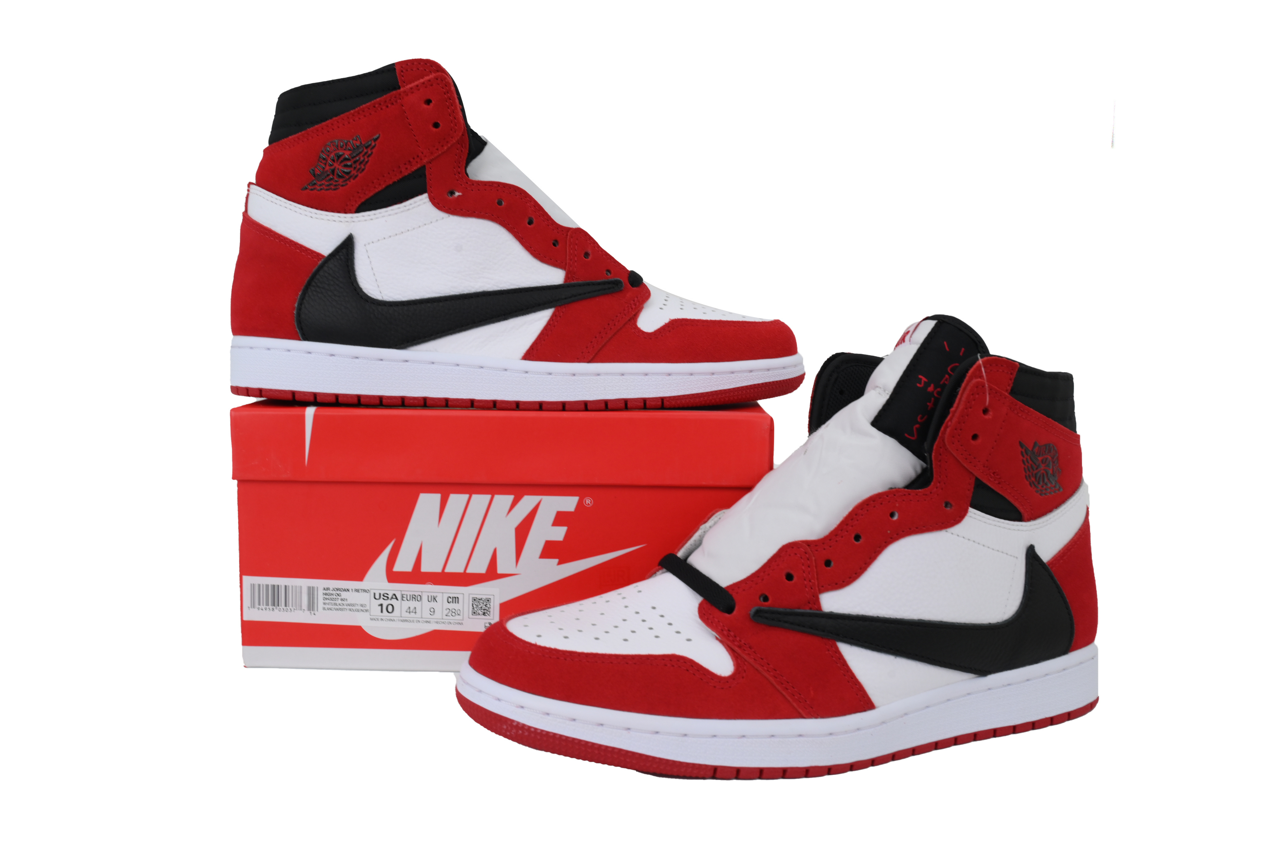 PK God Batch Zion Williamson x Air Jordan 1 Retro Low High Red Hook DH3227-601