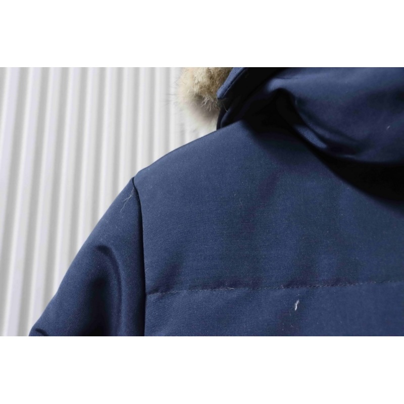  Canada Goose Mystique Parka Classic Long Disc Dark Blue