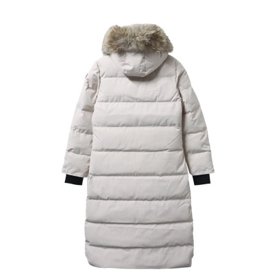  Canada Goose Mystique Parka Classic Long Disc White 02