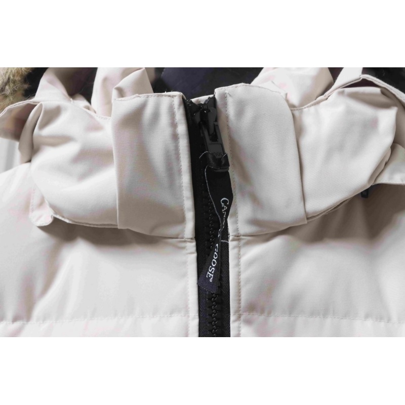  Canada Goose Mystique Parka Classic Long Disc White