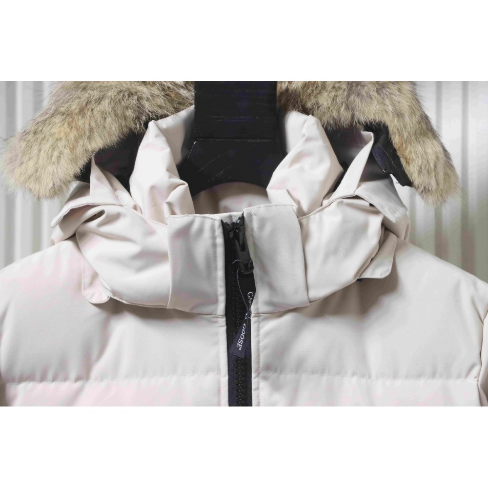  Canada Goose Mystique Parka Classic Long Disc White