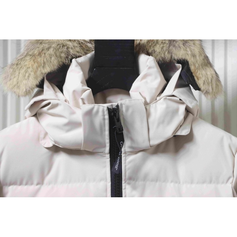  Canada Goose Mystique Parka Classic Long Disc White