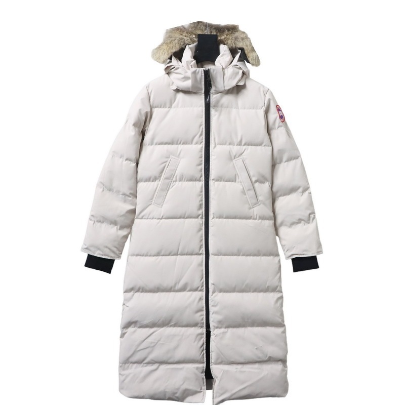  Canada Goose Mystique Parka Classic Long Disc White