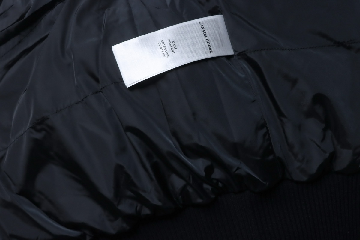 Canada Goose Hybridge Quilted Knit Jacket Black