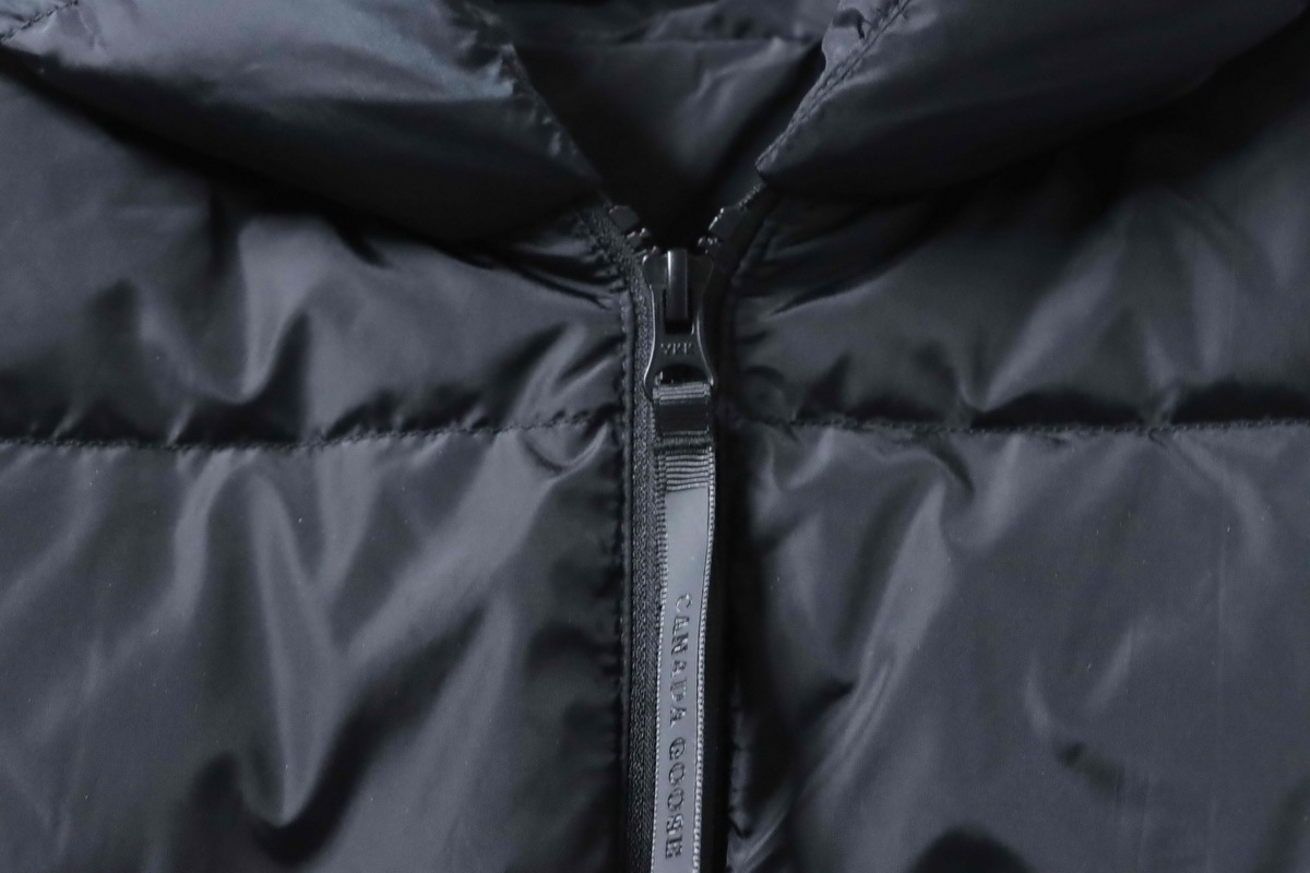 Canada Goose HyBridge Wide Quilt Knit Hoody Black