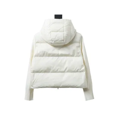 Canada Goose HyBridge Wide Quilt Knit Hoody White 02