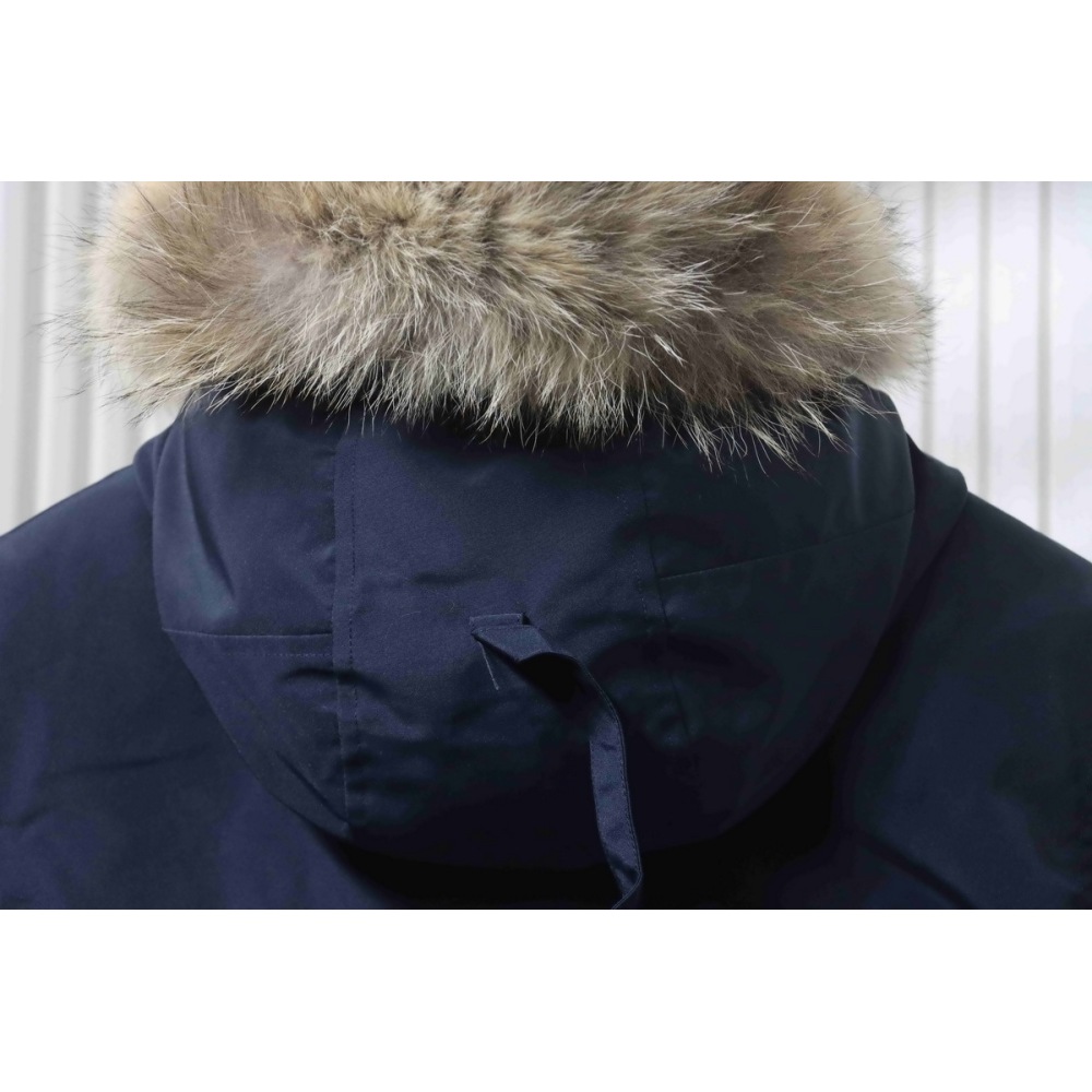 Canada Goose Langford Parka Mid-Length Dark Blue