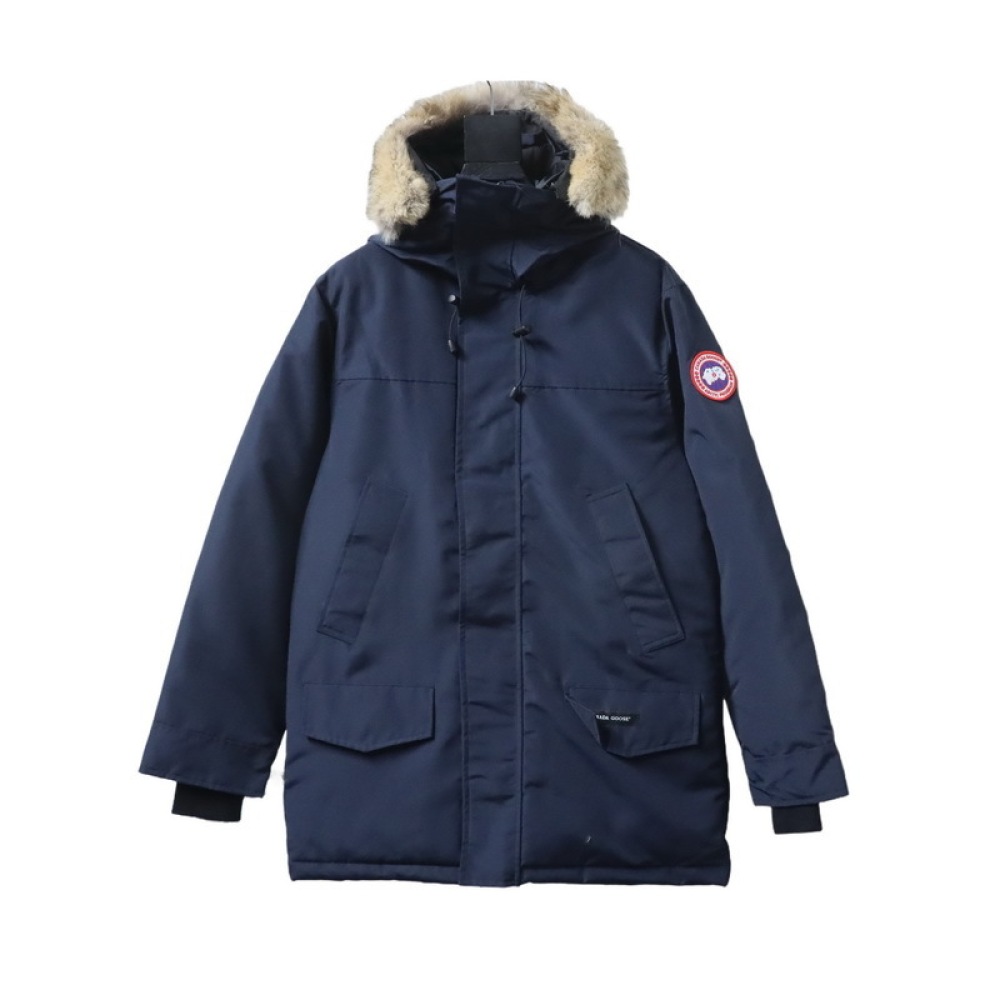 Canada Goose Langford Parka Mid-Length Dark Blue