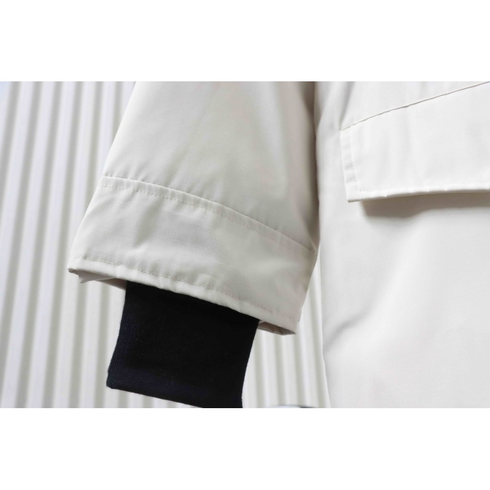 Canada Goose Langford Parka Mid-Length White
