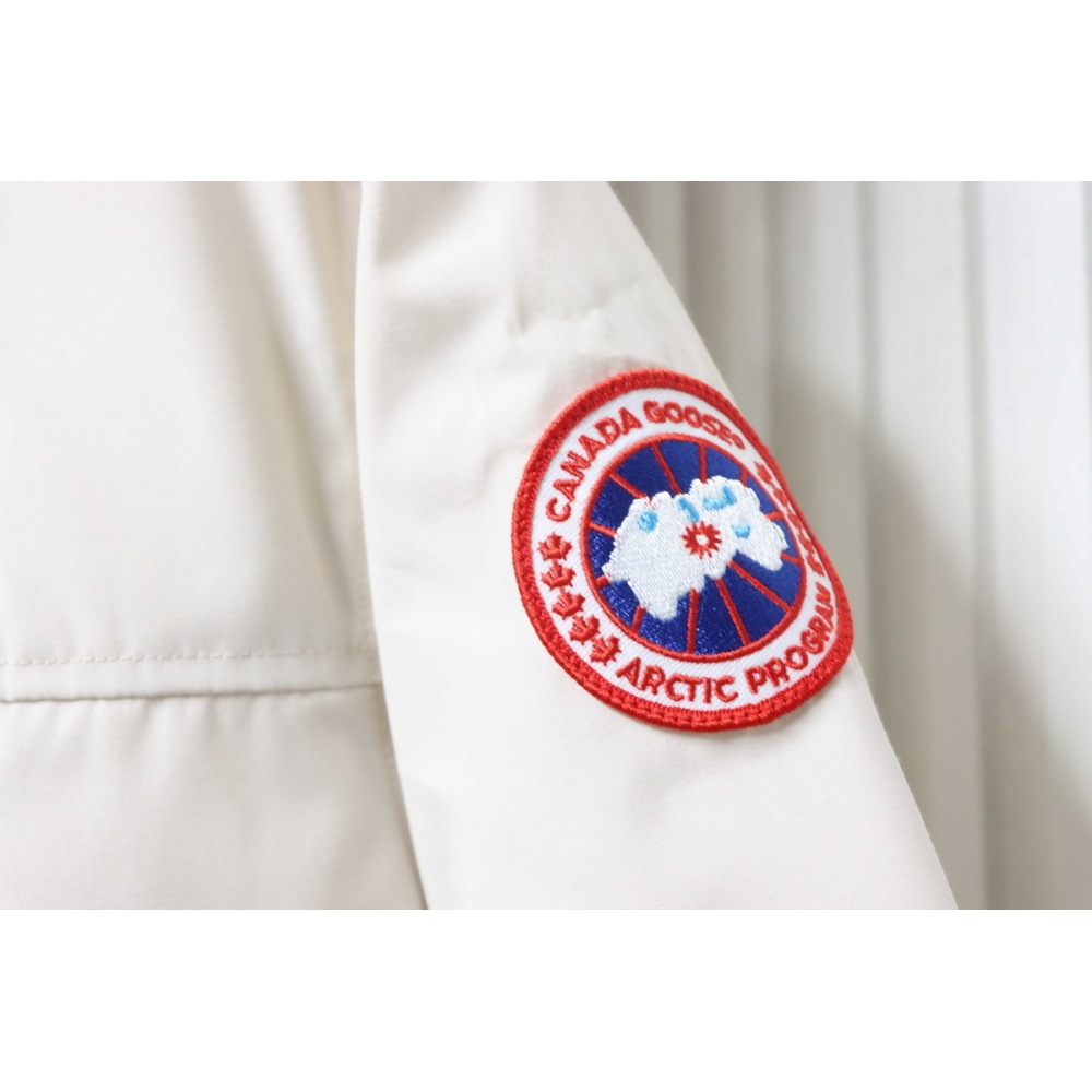 Canada Goose Langford Parka Mid-Length White