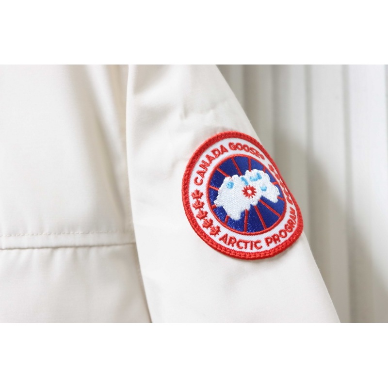 Canada Goose Langford Parka Mid-Length White