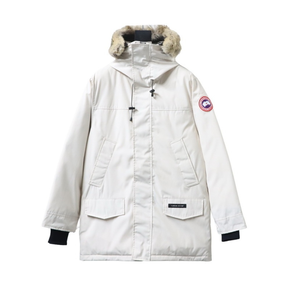 Canada Goose Langford Parka Mid-Length White