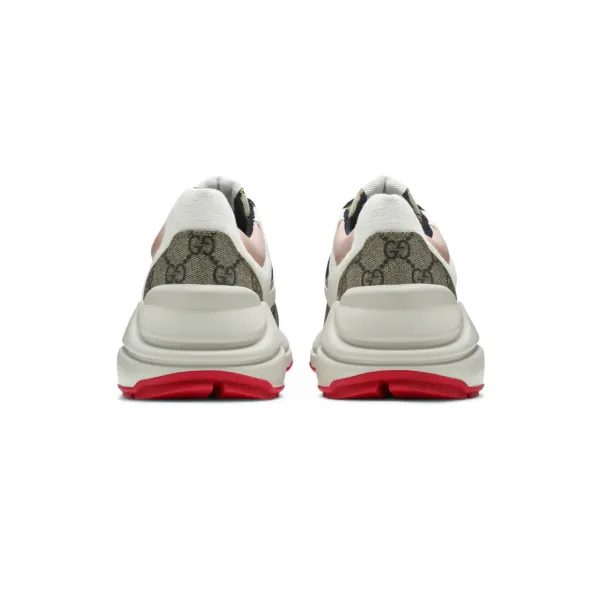 Gucci Wmns GG Rhyton 'Beige White Pink' 620185 99WF0 4371