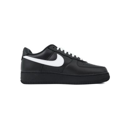 LJR Batch Nike Supreme x Air Force 1 Low Black Warrior Black And White CU9225-001 02