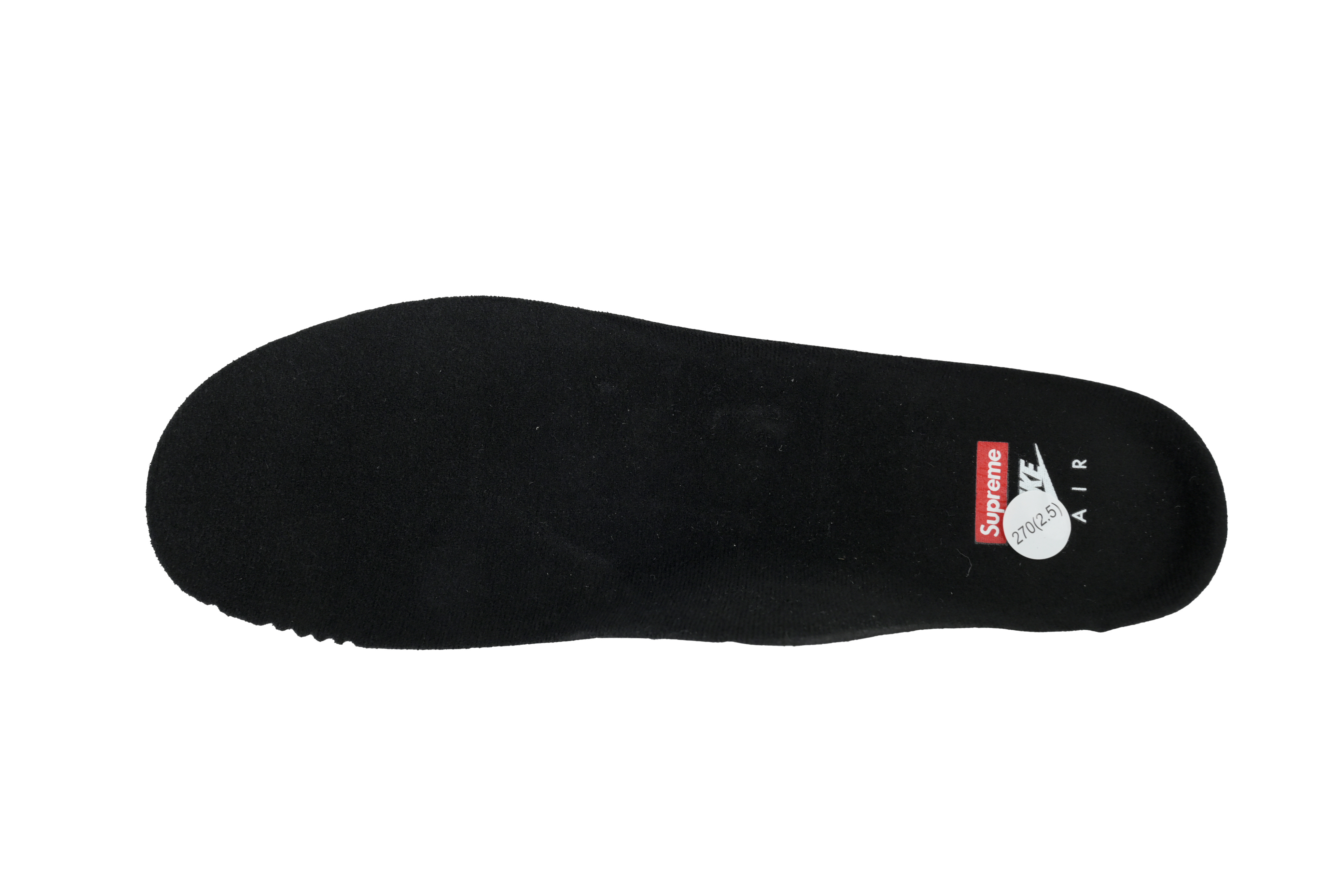 LJR Batch Nike Supreme x Air Force 1 Low Black Warrior Black And White CU9225-001