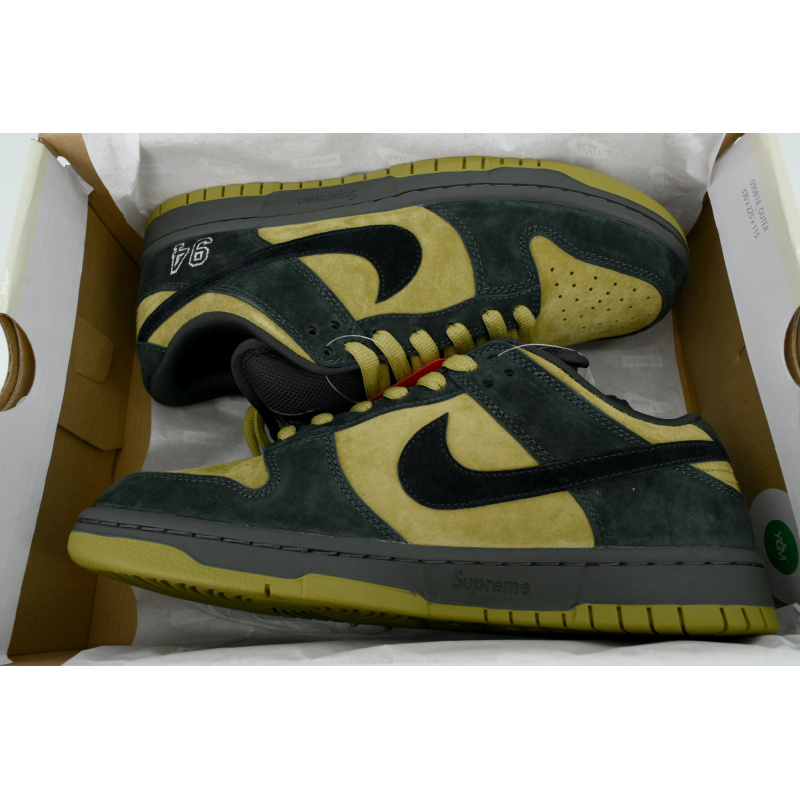 LJR Batch Nike Supreme x Dunk Low SB 'Camper Green' HQ8487-300