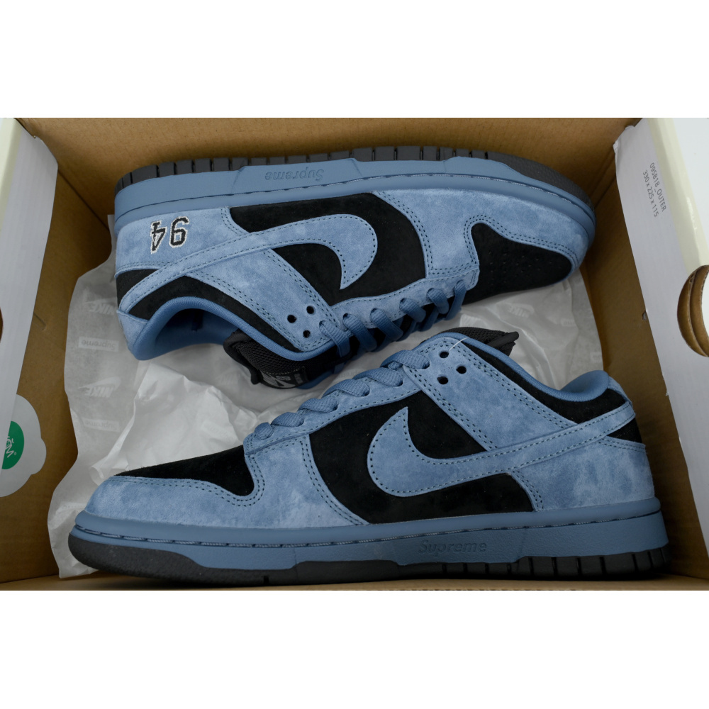 LJR Batch Nike Supreme x Dunk Low SB 'Ocean Fog' HQ8487-400