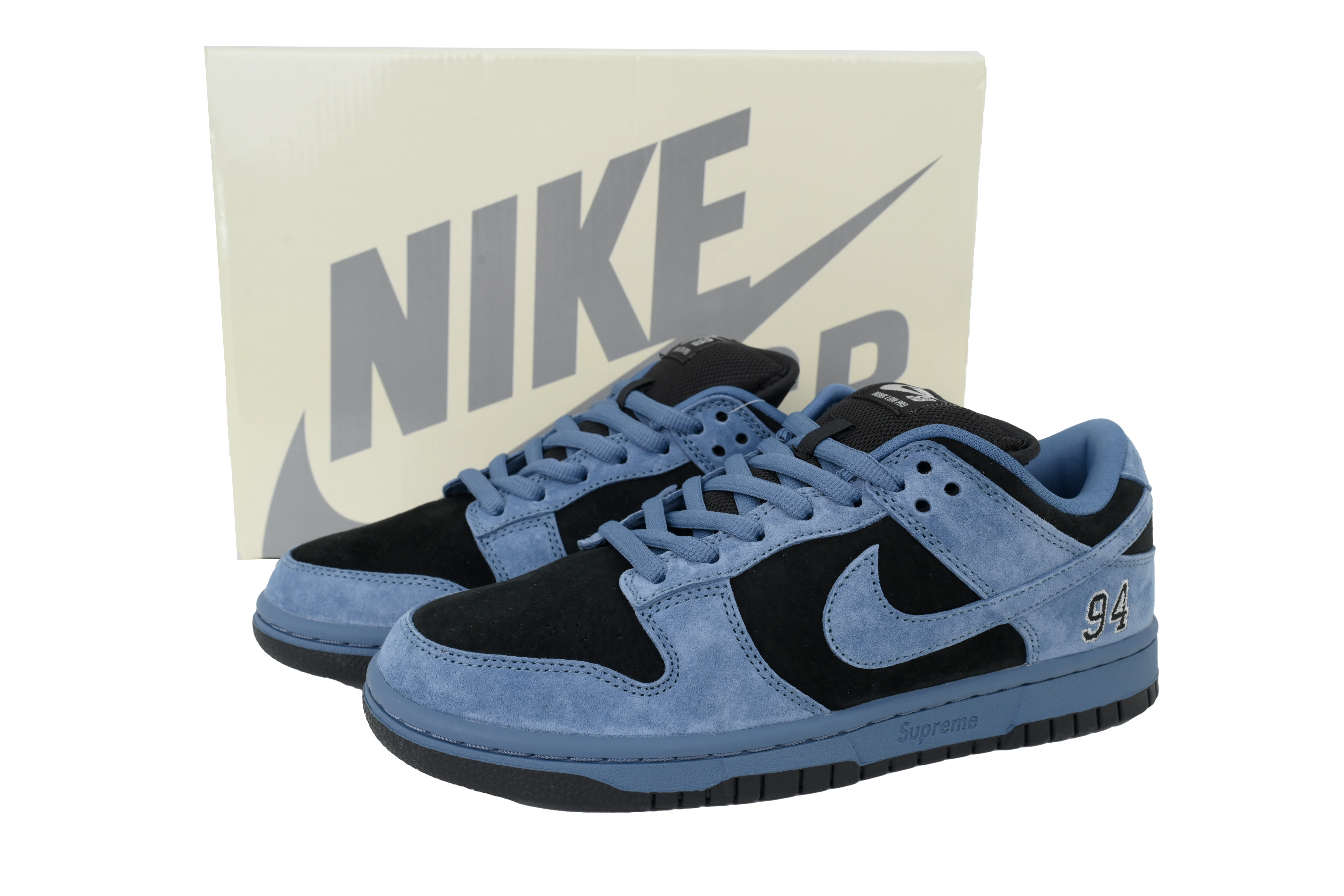 LJR Batch Nike Supreme x Dunk Low SB 'Ocean Fog' HQ8487-400