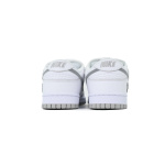 LJR Batch Nike Supreme x Dunk Low SB 'White Metallic Silver' HQ8487-100