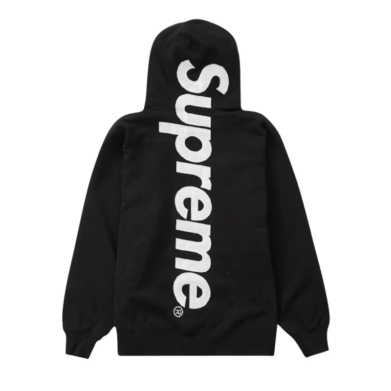 Supreme Satin Appliqué Tracksuit Black