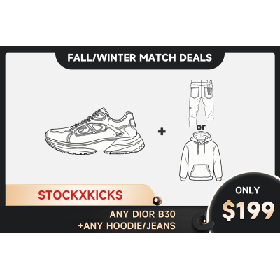 Any Dior B30 + Any hoodie or jeans=$199 01