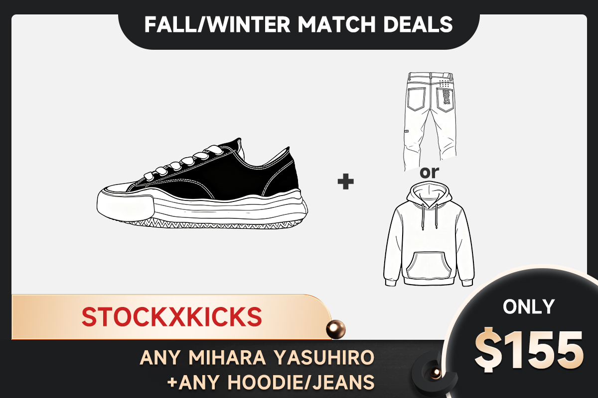 Any MIHARA YASUHIRO+ Any hoodie or jeans=$155