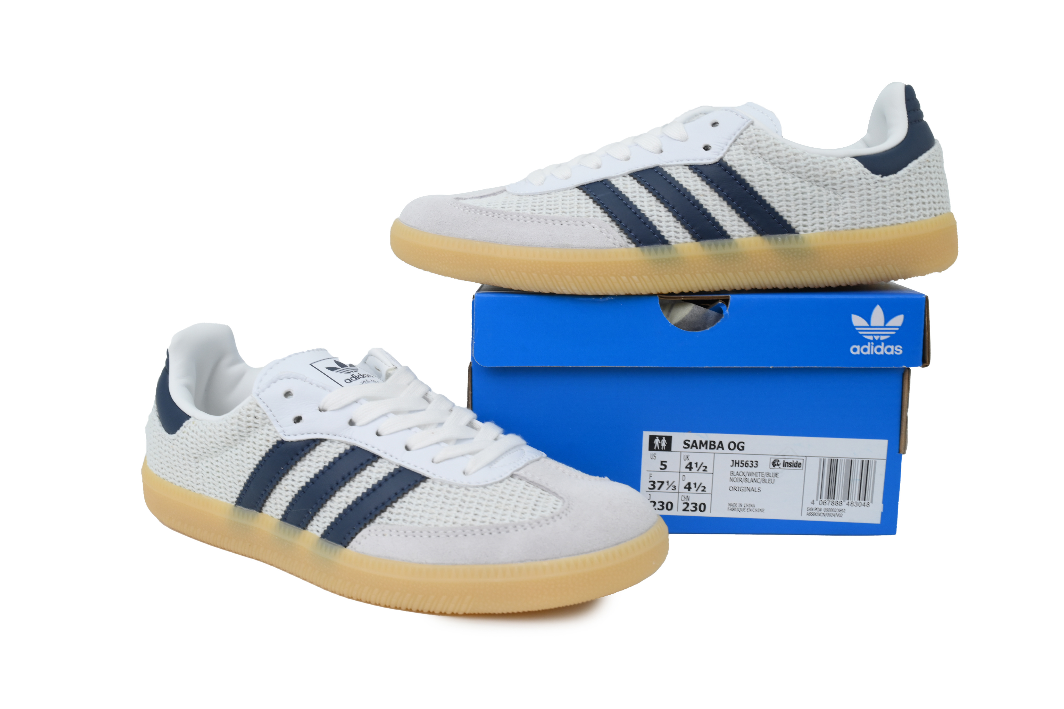 Adidas Samba OG 'White Night Indigo Cream' JH5633