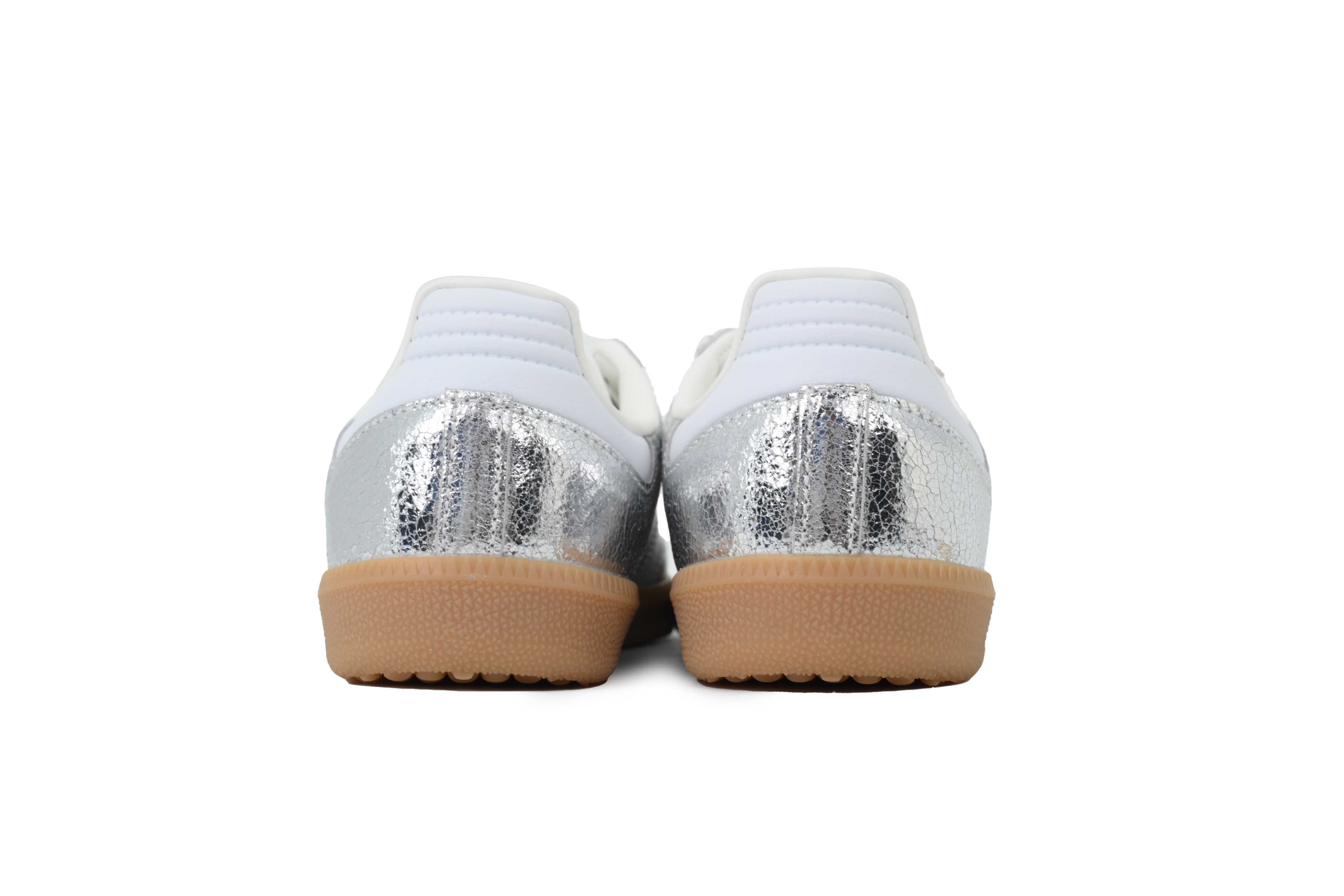 Adidas Wmns Samba OG 'Cracked Metallic Pack - Silver' JR0035