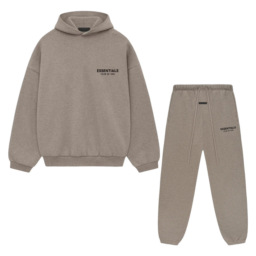 Fear of God Essentials Tracksuit Heather Grey
