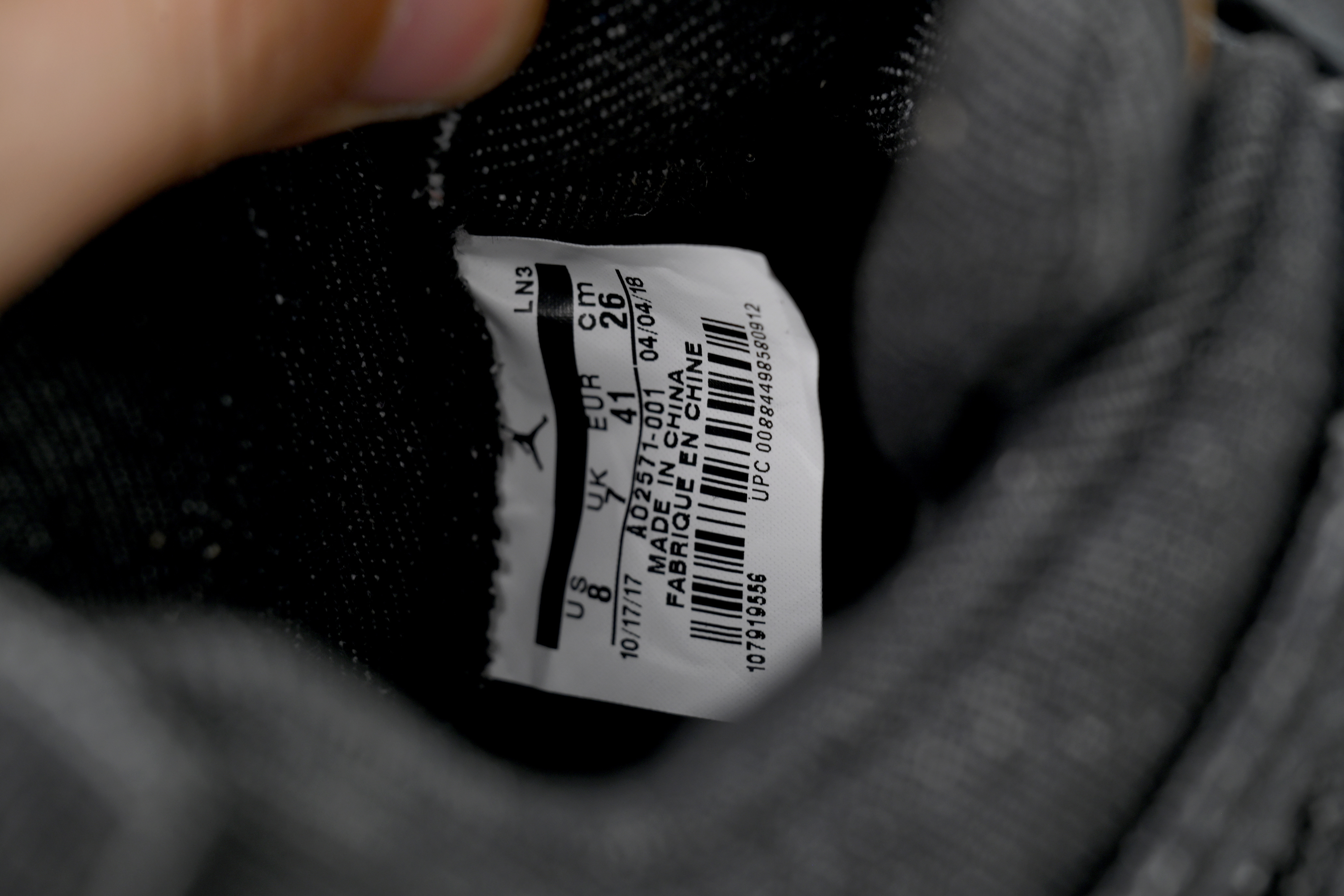 PK God Batch Air Jordan 4 Retro Levi's Black (Levi's Tag) A02571-001