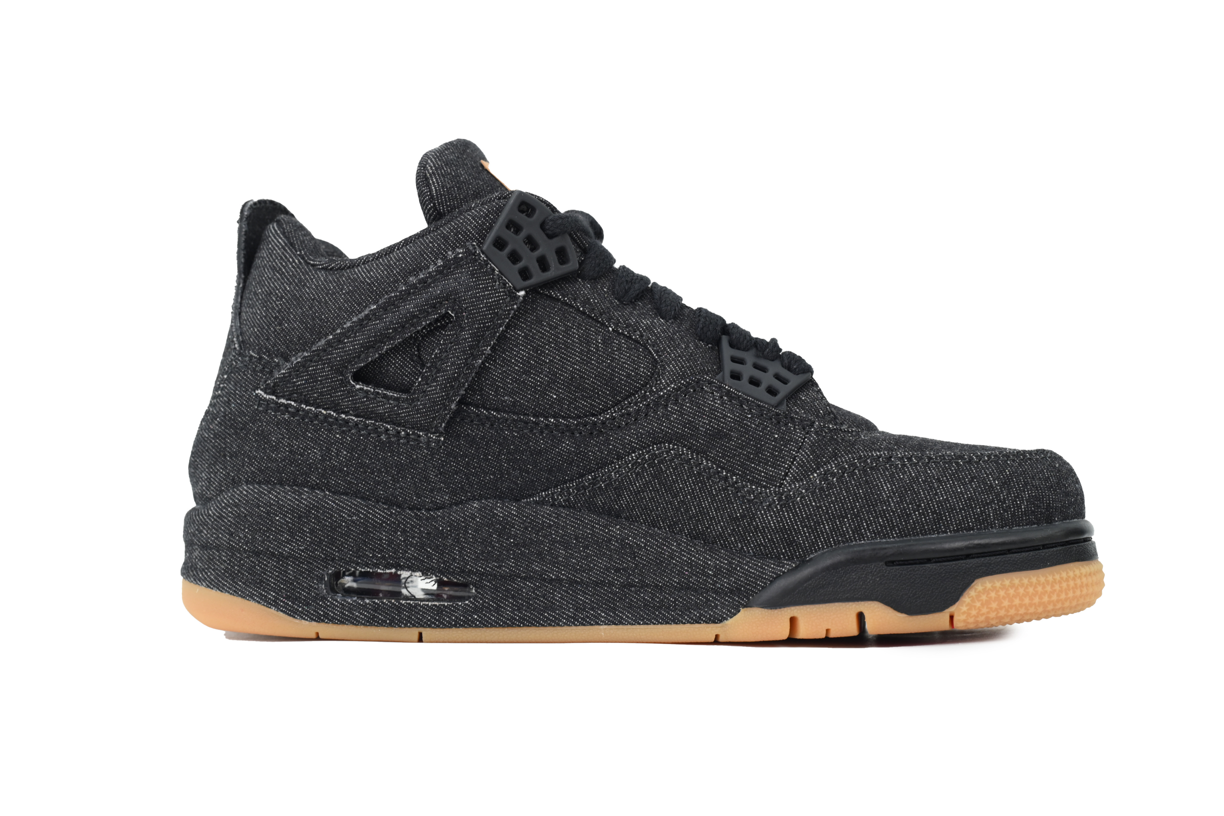 PK God Batch Air Jordan 4 Retro Levi's Black (Levi's Tag) A02571-001