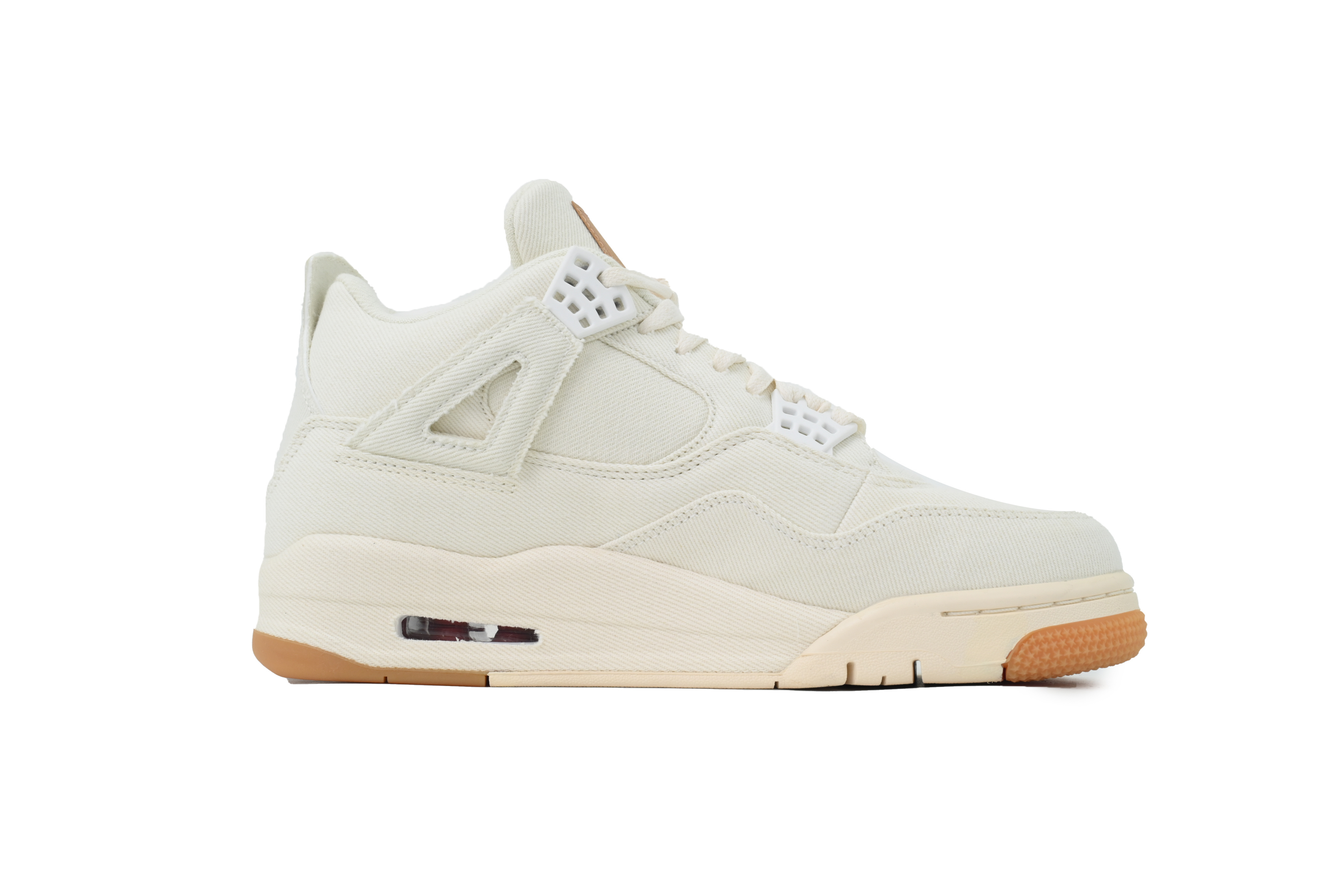 PK God Batch Air Jordan 4 Retro Levi's White (Levi's Tag) AO2571-100