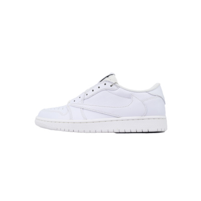 PK God Batch Air Jordan 1 Retro Low OG SP Travis Scott Michael Rubin White Party TD1228-111 01