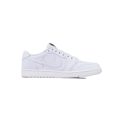 PK God Batch Air Jordan 1 Retro Low OG SP Travis Scott Michael Rubin White Party TD1228-111 02