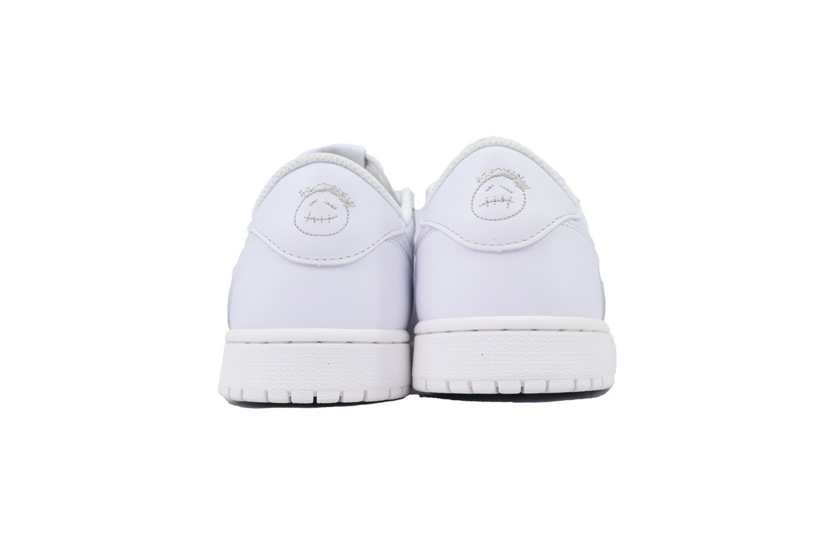 PK God Batch Air Jordan 1 Retro Low OG SP Travis Scott Michael Rubin White Party TD1228-111