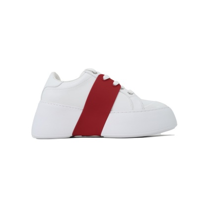 Roger Vivier White And Red Buttons 02