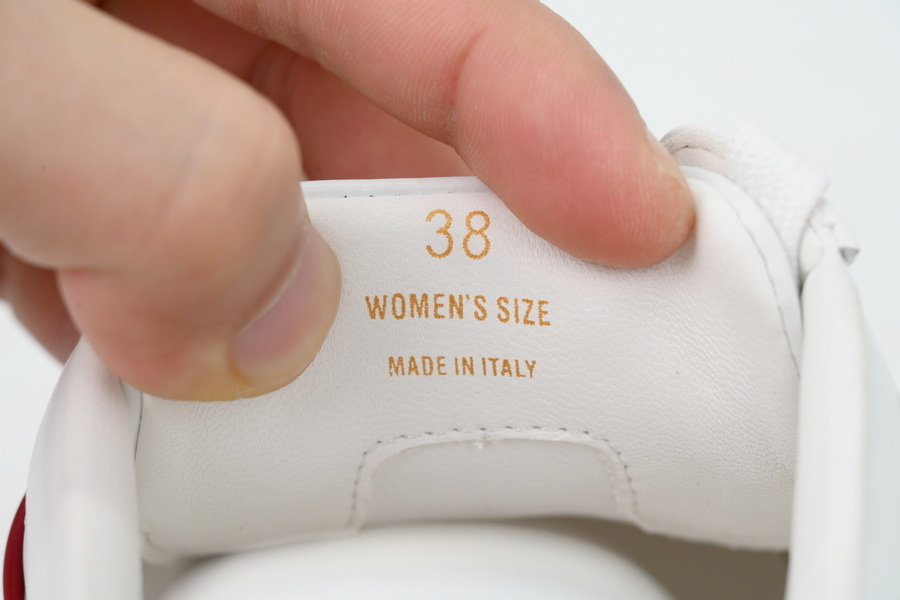 Roger Vivier White And Red Buttons