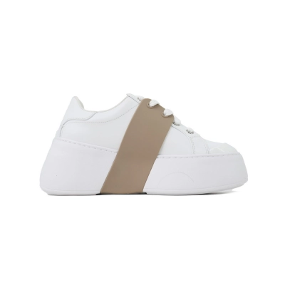 Roger Vivier White Brown Buckle 02