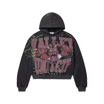 Vale Forever Valley Mascot Pullover Hoodie Black 01