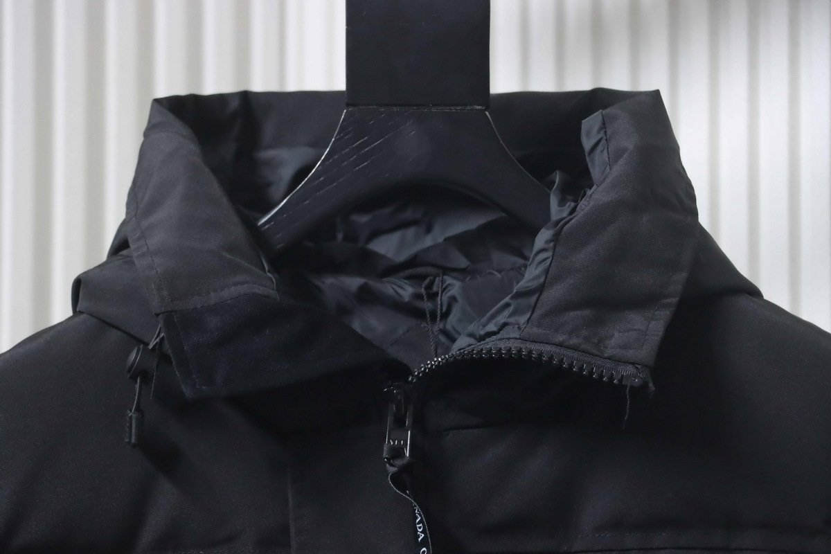 Canada Goose Heren Macmillan Parka Black Down Jacket Gray Label