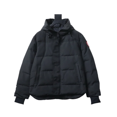 Canada Goose Heren Macmillan Parka Black Down Jacket Red Label 01