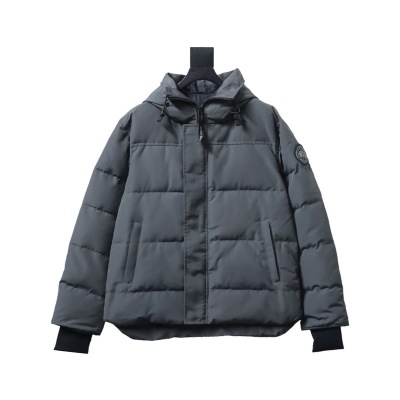 Canada Goose Heren Macmillan Parka Grey Down Jacket Black Label 01