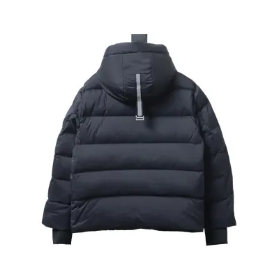 Canada Goose Wyndham Parka Black Down Jacket（No fur collar） 02
