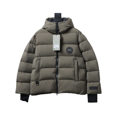 Canada Goose Wyndham Parka Brown Down Jacket 01