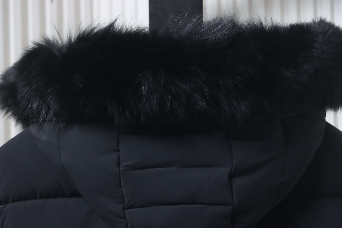 Moose Knuckles Double-zip Bomber Jacket #12-Black