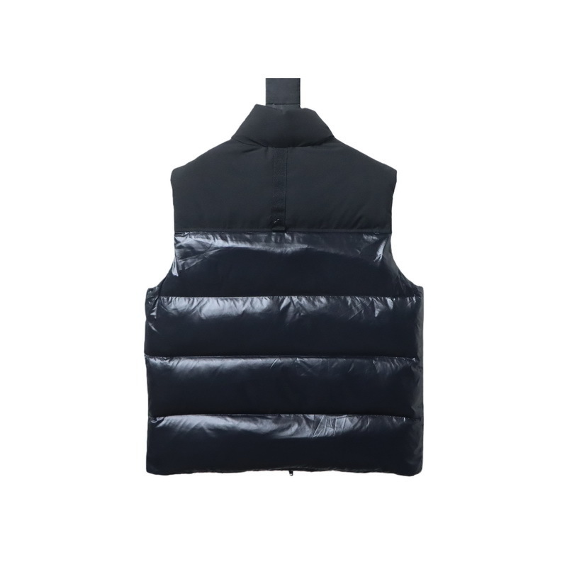 Moose Knuckles Glossy Down Vest Black