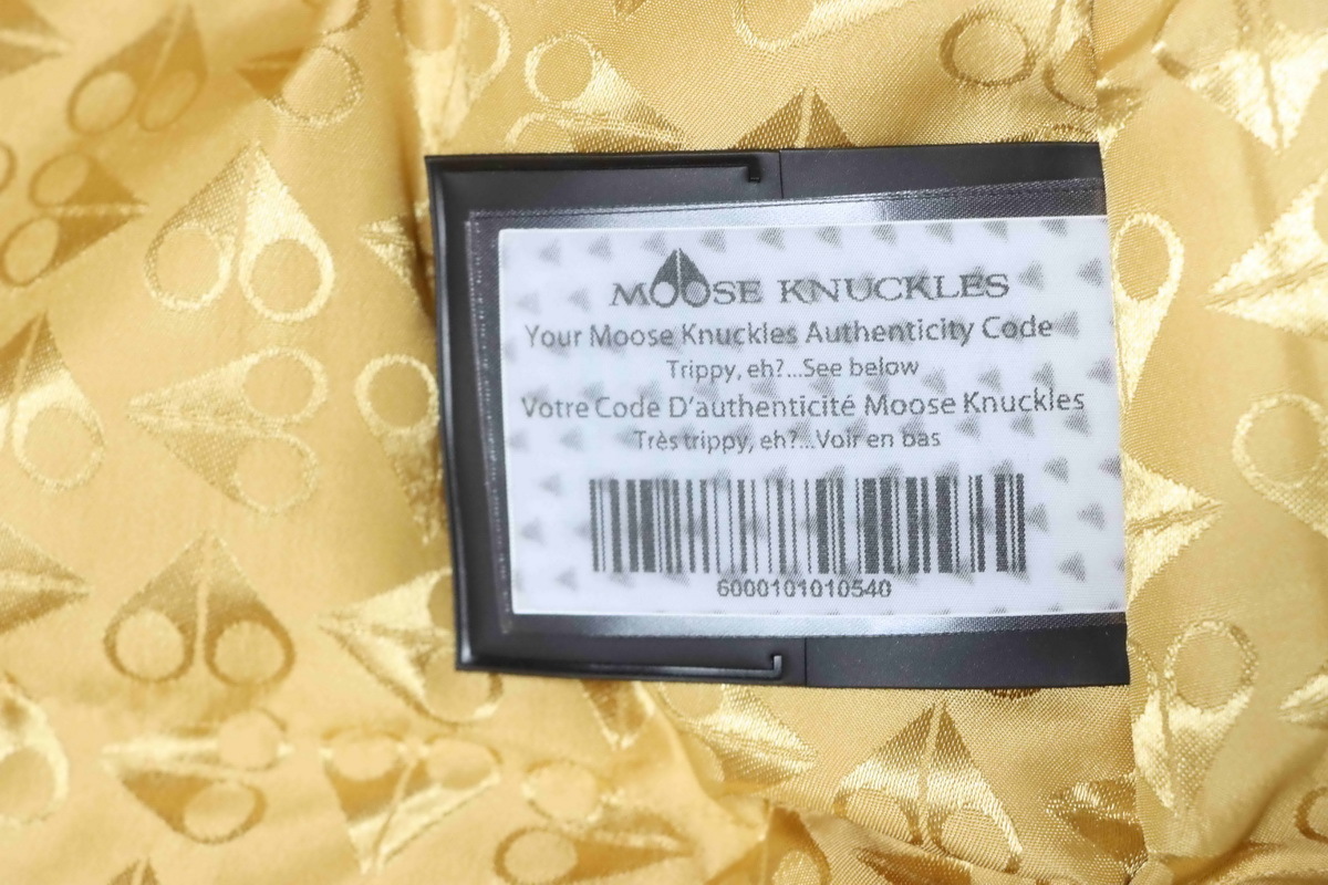 Moose Knuckles Gold Capsule Grand Metis Mid-length Down Parka #01-Black