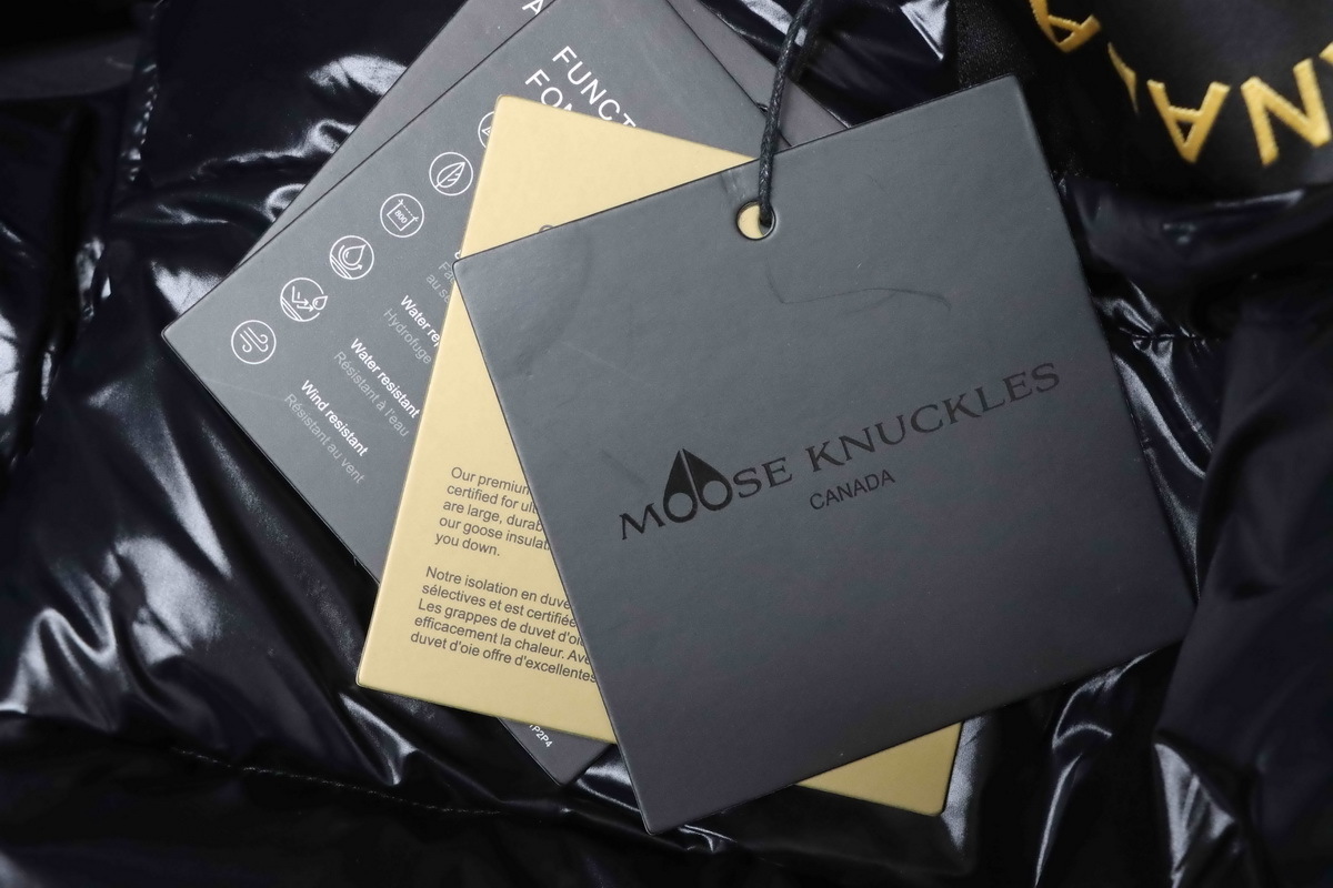 Moose Knuckles Suthep Gold Down Jacket