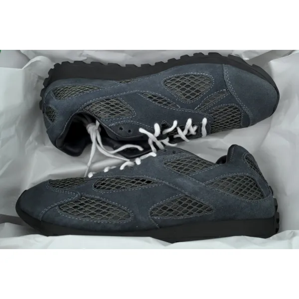 Bottega Veneta Orbit Sneakers Black Gray