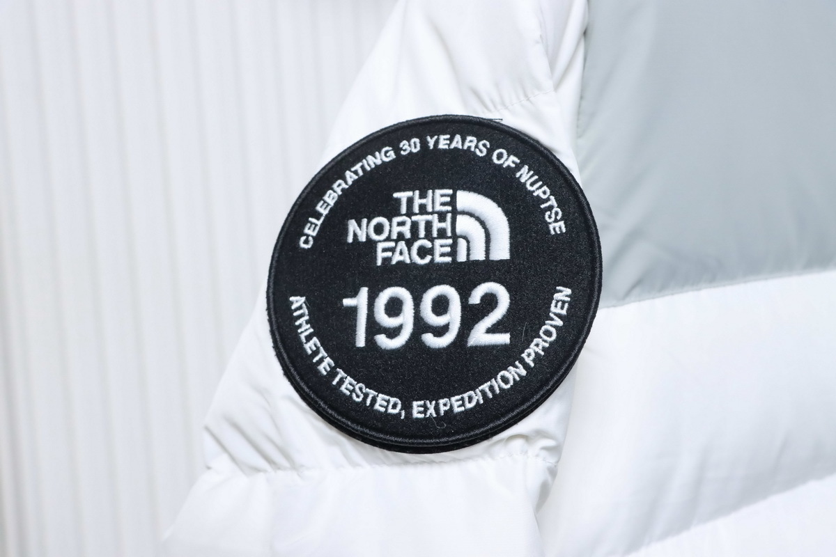The North Face 1992 Armband 30th Anniversary Limited Edition Down Jacket "Cloud White"